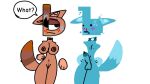 1boy 1boy1girl 1girl abbygale_purple_eevee_kit alphabet_(mike_salcedo) anthro balls blue_body breasts brown_body cyan_body english_text female furry furry_female furry_male hard_sign_(ralr) harrymations hi_res male/female naked naked_female naked_male nipples no_outlines non_binary nosebleed nude nude_female nude_male orange_body penis pixelated pussy ralr red_body russian_alphabet_lore soft_sign_(ralr) tagme transgender uwu