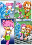  amy_rose bbmbbf chaos mobius_unleashed palcomix sega sonic_(series) sonic_the_hedgehog_(series) tagme tentacled_girls!_2 tikal_the_echidna 