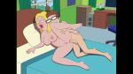  american_dad anal anus ass breasts erect_nipples erection francine_smith incest leg_up mother_and_son nude orgasm_face shaved_pussy steve_smith thighs webm 