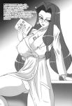  1girl big_breasts bishoujo_senshi_sailor_moon breasts clothed condom female female_only glasses kaolinite labcoat long_hair monochrome no_bra panties solo 