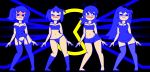 4girls animated anthrofied big_ass blinky_(pac-man) blush bouncing_breasts breasts closed_mouth clyde_(pac-man) dancing female_only from_below gif glasses gluteal_fold hair_ornament huge_ass humanization humanized inky_(pac-man) jitome large_filesize long_hair looking_down medium_breasts minus8 multiple_girls naughty_face navel nipples pac-man pac-man_hair_ornament paipan photoshop pinky_(pac-man) shaking shaking_ass stockings uncensored viewed_from_below wide_hips