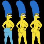  bubble_butt marge_simpson milf the_simpsons 