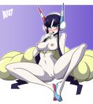  1girl bigdead93 breasts elesa nipples pokemon pokemon_bw2 pussy 