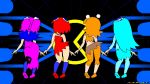 4girls animated anthrofied big_ass blinky_(pac-man) blush bouncing_breasts breasts closed_mouth clyde_(pac-man) dancing female_only from_ground gif glasses gluteal_fold hair_ornament huge_ass humanization humanized inky_(pac-man) jitome large_filesize long_hair looking_down medium_breasts minus8 multiple_girls naughty_face navel nipples pac-man pac-man_(game) pac-man_(series) pac-man_hair_ornament paipan photoshop pinky_(pac-man) pussy shaking shaking_ass stockings uncensored viewed_from_below wide_hips