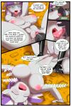 2017 absurd_res anthro blue_eyes breasts clothing comic cum cum_in_pussy cum_inside do_it_for_her..._(saurian) equine erection friendship_is_magic furry futanari green_eyes high_res horn humanoid_penis kissing legwear mammal mature_female my_little_pony nude oral penis pussy saurian_(artist) sex twilight_velvet unicorn vaginal zebra zecora