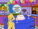  artist_name ass cosmic_(artist) marge_simpson ned_flanders text the_simpsons yellow_skin 