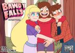  1boy 2girls dipper_pines gravity_falls mabel_pines pacifica_northwest 