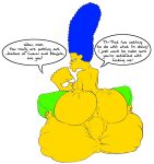 big_ass big_penis big_testicles huge_ass huge_testicles incest josemalvado marge_simpson milf mother&#039;s_duty mother_&amp;_son penis the_simpsons vaginal white_background 