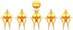  areolae ass beige_skin big_ass big_breasts black_eyes black_hair bluebullpen breasts chichi commission daughter dragon_ball dragon_ball_gt dragon_ball_super dragon_ball_z empty_eyes female gold gold_statue milf mind_control mother_and_daughter nipples statue thong topless year_of_the_ox 