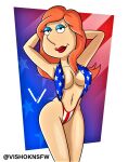  breasts erect_nipples_under_clothes family_guy lois_griffin thighs thong 