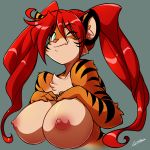  areolae breasts chalodillo fur furry nipples sandy_(chalodillo) simple_background 