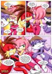  amy&#039;s_secret amy_rose archie_comics bbmbbf comic fiona_fox mobius_unleashed multiple_girls nic_the_weasel nicolette_the_weasel palcomix sega sonic_(series) sonic_the_hedgehog_(series) 
