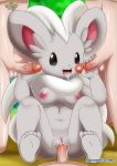  1girl 3boys anonymous bbmbbf breasts cinccino cowgirl_position cum cum_in_mouth erection fellatio female foursome happy inside male male/female navel nintendo nude palcomix penetration penis pokemon pokepornlive pussy sex smile spread_legs vaginal 