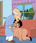  all_fours animated clothed_male_nude_female consuela family_guy fellatio funny gif guido_l john_herbert maid oral pov 