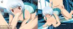  1boy 1girl big_breasts doggy_position ed-jim fairy_tail fellatio from_behind from_behind_position hair high_res high_resolution male male/female nipples nude oral penetration sex short_hair vaginal vaginal_penetration whentai white_hair yukino_aguria 