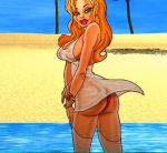  1girl babe beach ibiza_comic_poker 