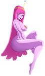 1girl adventure_time edit female_only full_body grimphantom no_background nude princess_bubblegum sexy