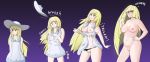  aether_foundation age_progression ass ass_expansion big_ass big_breasts blonde_hair breast_expansion breasts cleavage clitoris crateofsnakes_(artist) daughter evil_smile female lillie lillie_(pokemon) lusamine milf nipples nude pokemon pokemon_sm pokemon_usum pussy solo torn_clothes transformation yellow_eyes yellow_hair 