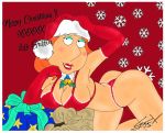  ass family_guy huge_breasts lois_griffin santa_costume thighs thong 