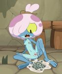 amphibia completely_nude_female cum_on_body laying_eggs maddie_flour small_breasts