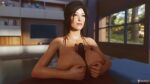  3d 3d_(artwork) big_ass big_breasts big_butt brown_eyes brown_hair curvy curvy_body curvy_female curvy_figure dark-skinned_male dark_skin female has_audio hi_res highres hips huge_breasts lara_croft light-skinned_female light_skin living_room loop male male/female massive_breasts moan moaning nude nude_female nude_male paizuri paizuri_lead_by_female penis ponytail sexy_pose soft_breasts solo_focus sound tagme thick_thighs tomb_raider video webm whiteketchups 