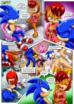  4girls amy_rose archie_comics bbmbbf comic cream_the_rabbit dr_eggman knuckles_the_echidna miles_&quot;tails&quot;_prower mobius_unleashed palcomix relaxation_after_a_tiring_day sally_acorn sega shadow_the_hedgehog sonic_(series) sonic_the_hedgehog sonic_the_hedgehog_(series) vanilla_the_rabbit 