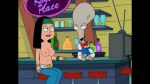  american_dad hayley_smith nude_female roger&#039;s_place roger_(american_dad) 