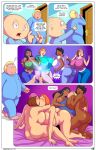  arabatos big_ass big_breasts breast_to_breast chris_griffin dark-skinned_female donna_tubbs dreaming family_guy gigantic_breasts group_sex incest light-skinned_female lois_griffin meg_griffin mind_control mother_and_daughter mother_and_son one_eye_closed rape roberta_tubbs stewie_griffin symmetrical_docking the_cleveland_show 