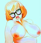  big_breasts erect_nipples glasses looking_at_viewer scooby-doo velma_dinkley 