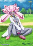  1girl bbmbbf blush breasts diancie dildo dildo_in_pussy female_masturbation female_only grey_skin nintendo one_eye_closed open_mouth orgasm outside palcomix pink_crystal pink_shoes pokemon pokepornlive purple_eyes pussy sex_toy solo_female toying_self vaginal_insertion 