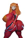  3d asuka_langley asuka_langley_souryuu blue_eyes breast_expansion butt_expansion gigantic_ass gigantic_breasts hourglass_figure leoui9 neon_genesis_evangelion orange_eyes plugsuit sexy sexy_ass sexy_body sexy_breasts wink 