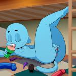  1girl 2018 anal_beads anthro anus areola bed breasts buttplug cartoon_network cat closed_eyes dildo fangs feline furry legs_up lonbluewolf lying mammal masturbation milf mom mother naked nicole_watterson nipples nude on_back on_bed open_mouth penetrable_sex_toy pussy sex_toy sexy sexy_breasts teeth the_amazing_world_of_gumball tongue vaginal vaginal_masturbation 