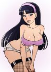  bent_over big_breasts kahix looking_at_viewer the_fairly_oddparents trixie_tang 