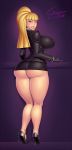 1girl ass big_ass big_breasts breasts cesium dat_ass female female_only kolin looking_at_viewer looking_back solo street_fighter street_fighter_iii street_fighter_v