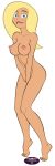 1girl blonde_hair completely_nude female_only full_body gagala jessica_(kim_possible) kim_possible nude phillipthe2 teen