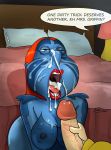 bobby_luv breasts cosplay cum_in_mouth facial family_guy huge_penis lois_griffin marvel masturbation mystique mystique_(cosplay) neil_goldman nipples orgasm wolverine_(cosplay) wolverine_(x-men) x-men