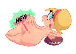  anus ass big_ass blonde_hair dexter&#039;s_laboratory fupoo huge_ass large_ass nude presenting_anus presenting_hindquarters sporting_goods_salesgirl spread_ass thick thick_thighs thighs 