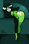  ass bent_over curvybuns kim_possible looking_at_viewer looking_back pussy shego 