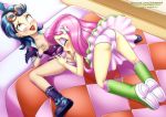  2_girls ass bbmbbf boots breasts cameltoe cunnilingus equestria_girls equestria_untamed exposed_breasts female/female female_human fluttershy fluttershy_(mlp) friendship_is_magic human indigo_zap multiple_girls my_little_pony oral palcomix panties panties_aside partially_clothed pussy pussylicking skirt skirt_lift spread_legs yuri 
