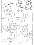  1girl breasts comic couple lovers male oc original_character part_3 story sucking sucking_penis transformers undressing 