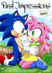  amy_rose amy_rose_(classic) bbmbbf comic cover_page first_impressions mobius_unleashed palcomix rosy_the_rascal sega sonamy sonic sonic_(series) sonic_the_hedgehog sonic_the_hedgehog_(series) tagme 