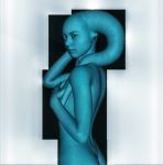  1girl 3d alien ass blue_skin breasts butt female_only nude nude_female posing render solo_female twi&#039;lek xnalara xps 