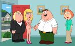  blonde_hair chris_griffin family_guy funny gif guido_l lois_griffin peter_griffin taylor_swift undressed walking 