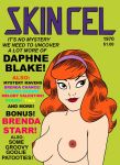  1girl breasts daphne_blake female magazine_cover nude red_hair scooby-doo 