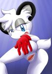 1girl anthro anthro_only anus archie_comics ass barby_koala bbmbbf blue_eyes eyelashes female_only furry gloves gradient_background half-closed_eyes koala mobius_unleashed open_mouth palcomix presenting_hindquarters pussy sega sonic_(series) sonic_the_hedgehog_(series) spread_pussy