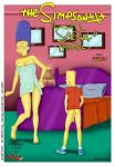bart_simpson incest marge_simpson milf mother_and_son niicko the_simpsons