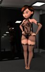  hands_on_hips helen_parr lingerie stockings the_incredibles thighs 