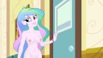  1girl breasts equestria_girls female female_human friendship_is_magic long_hair multicolored_hair my_little_pony nude princess_celestia principal_celestia 