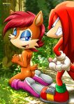  archie_comics bbmbbf erma_ermine knuckles_the_echidna mobius_unleashed palcomix sega 