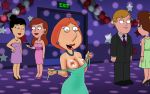  badbrains breasts erect_nipples family_guy flashing lois_griffin tan_line 